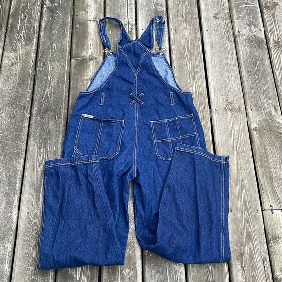 Vintage Gemini Jeans Denim Jean Overalls Coveralls Unisex - Picture 14 of 15